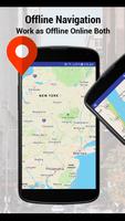 Navigation Map; GPS Route Finder Without Internet poster