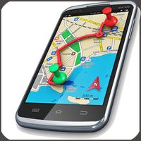 برنامه‌نما GPS Phone Tracker عکس از صفحه