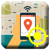 ikon GPS ponsel Tracker menemukan