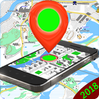 Live Gps Navigation , Gps routefinder Zeichen