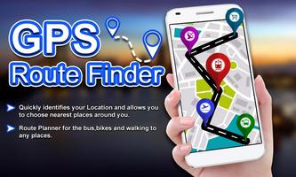 GPS Route Finder 스크린샷 1