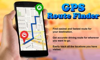 GPS Route Finder captura de pantalla 1