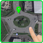 Live Street View Driving Maps: Offline Navigation simgesi