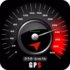HUD車速表數字:GPS路線追踪器