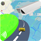 GPS-Geschwindigkeitskamera Radar & Tachometer Zeichen