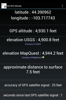 Mi GPS altitud y elevación captura de pantalla 1