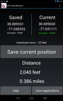GPS измерения расстояния скриншот 1