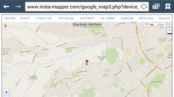 InstaMapper GPS Tracker syot layar 2