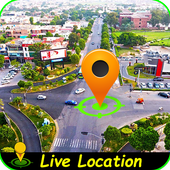 GPS navigateur &amp; Satellite vue Plans icon