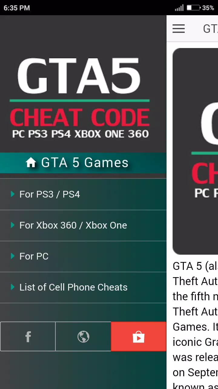 Cheats for GTA 5 (PS3) APK Download 2023 - Free - 9Apps