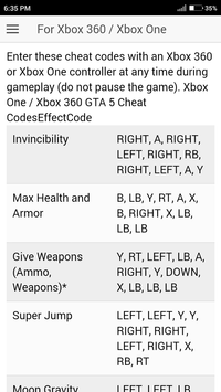 Cheat Code For Gta 5 Grand Theft Auto V Games Dlya Android - cheat code for gta 5 grand theft auto v games skrinshot 3
