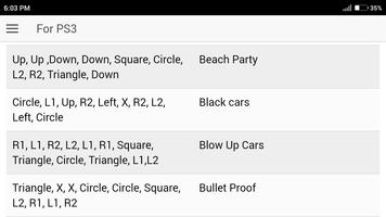 Codes for GTA San Andreas Game screenshot 7