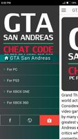 Codes for GTA San Andreas Game capture d'écran 1