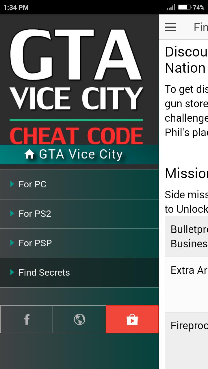 Cheat Code For Grand Theft Auto Vice City Gta Game Dlya Android Skachat Apk - cheat codes for grand blox auto roblox