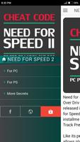 Cheat Code for NEED FOR SPEED 2 | NFS 2 Cheats скриншот 1
