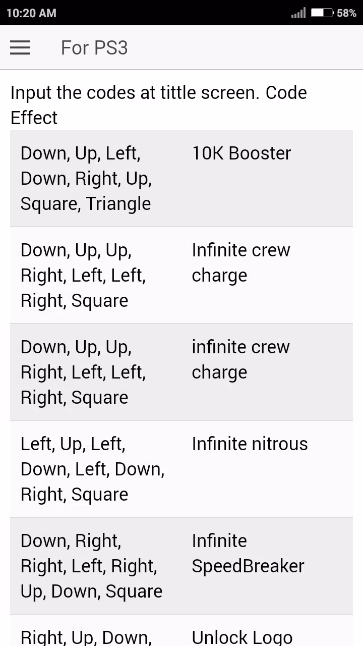 Cheat Codes and Tips for Need For Speed Carbon on the PlayStation 2