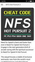 Cheat code for Need for Speed Hot Pursuit 2 Games Affiche