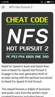 Cheat code for Need for Speed Hot Pursuit 2 Games 海报