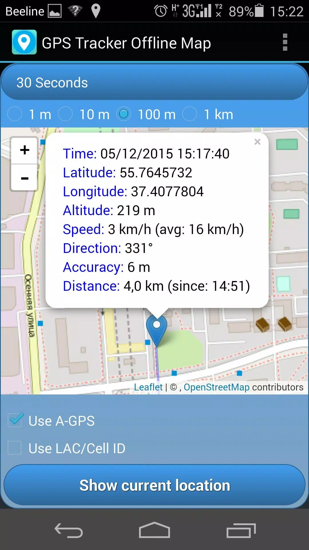 GPS Tracker Offline Map Download