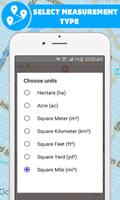 1 Schermata GPS Area Calculator Live & Route Planner