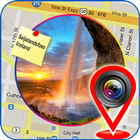 GPS Map Camera: Share My Photo Location: GPS Maps icon