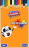 Football Stars Coloring Book poster
