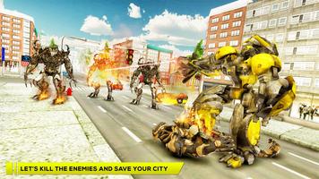 Futuristic Robot Transformation : Real Robot War poster