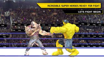 Futuristic Monster Superhero : Super battle الملصق