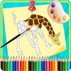 Kids Coloring Book: Zoo Animals ikona