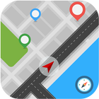 GPS Offline Portugues, Mapa do Brasil, Mapa da Rua ícone