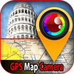 gps mapeia localização da câmera com foto