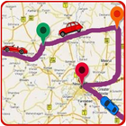 ikon Peta GPS, Pencari Rute - Navigasi, Petunjuk Arah