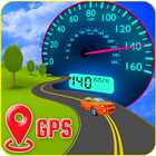 cartes gps -speedometer et streetview en direct icône