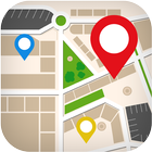 GPS route finder gps navigation map directionsFree آئیکن