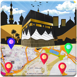 Madina Locator & Hajj GPS Maps: Hajj & Umrah Guide icono