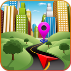 GPS Route Finder - GPS Traffic route finder icône