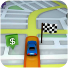 Navigation GPS et cartes de trafic: navigation de icône