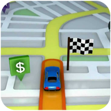 Navegación GPS y mapas de tráfico: Navegación en icono
