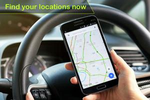 Navigation GPS et cartes de trafic: navigation de capture d'écran 1