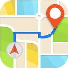 GPS Navigation Satellite Map 2018 Free icon