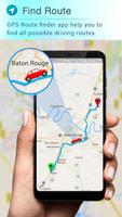 guide de route GPS intelligent Affiche