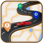 GPS Route Finder Navigator Live آئیکن