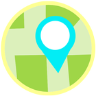 GPS Satellite Navigation Map-icoon