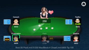 Teen Patti Offline تصوير الشاشة 2