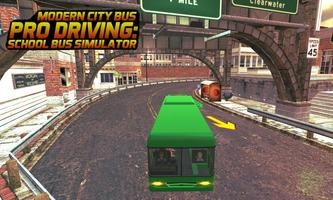 Modern City Bus Pro Driving: School Bus Simulator. Screenshot 3