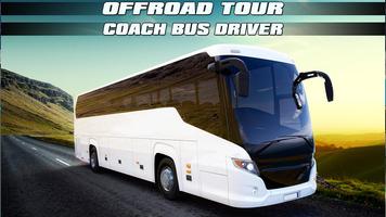 Offroad Tour Coach Bus Driver Affiche