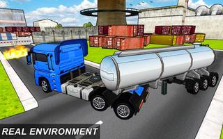 Oil Tanker Truck Parking Simulator 2018 capture d'écran 1