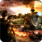 Furious Train Attack 3D Forest: Sniper Shooter 图标