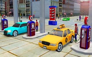 City Taxi Driver Cab Sim 2018 Pick & Drop Game Affiche