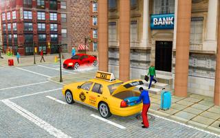 City Taxi Driver Cab Sim 2018 Pick & Drop Game capture d'écran 2